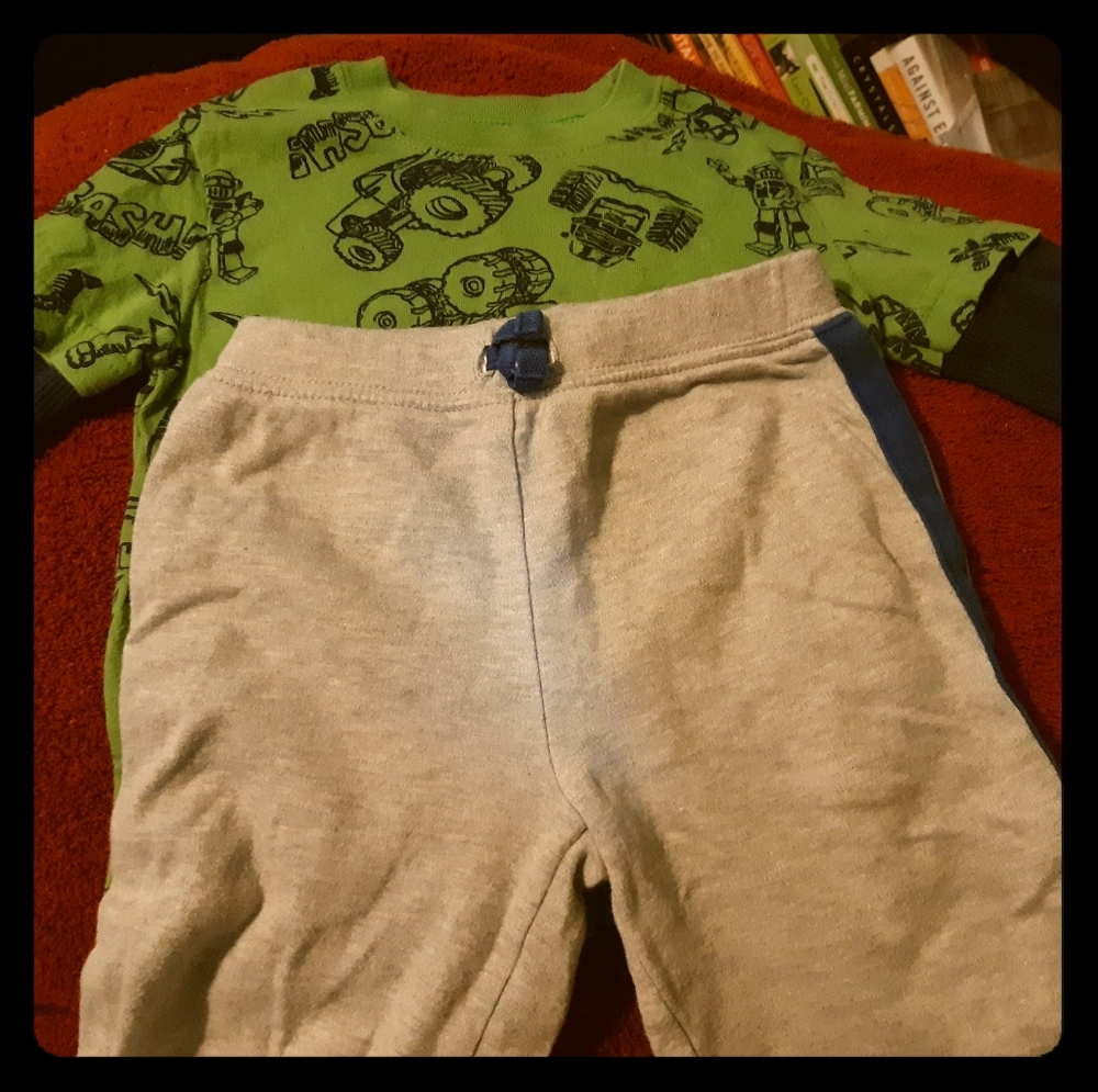 Boys 18 month sweatpants and shirt
